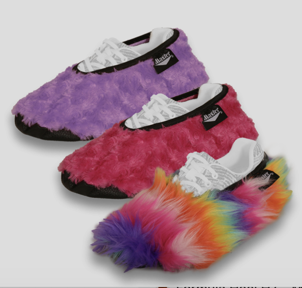 Master Ladies Fuzzy Bowling Shoe Covers