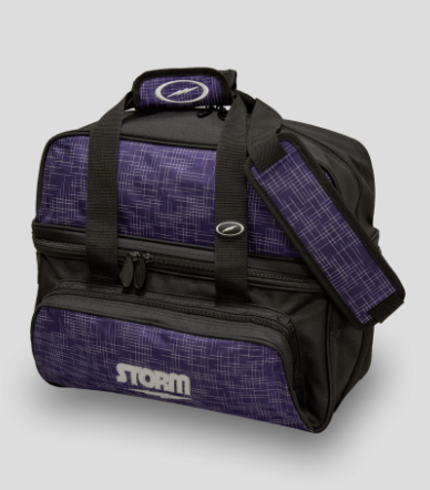 2 Ball Deluxe Tote Purple