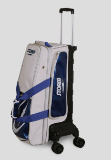 3 Ball Rolling Thunder Blue/White 4-Wheel