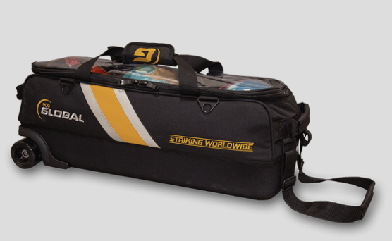 3 Ball Travel Tote Pro Black/Gold