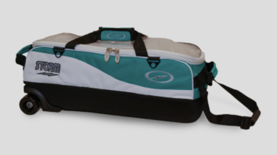 3 Ball Travel Tote Pro White/Teal